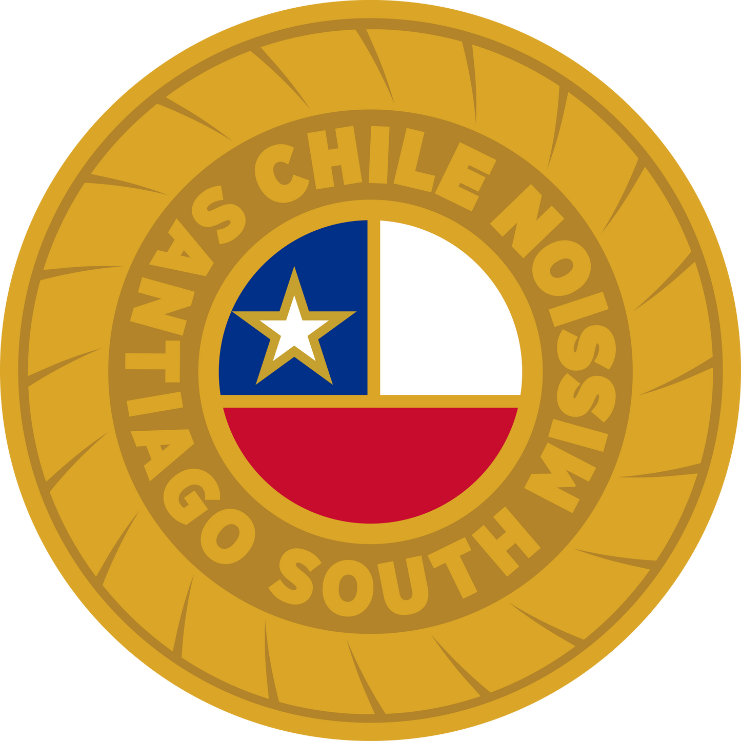 chile santiago south decal