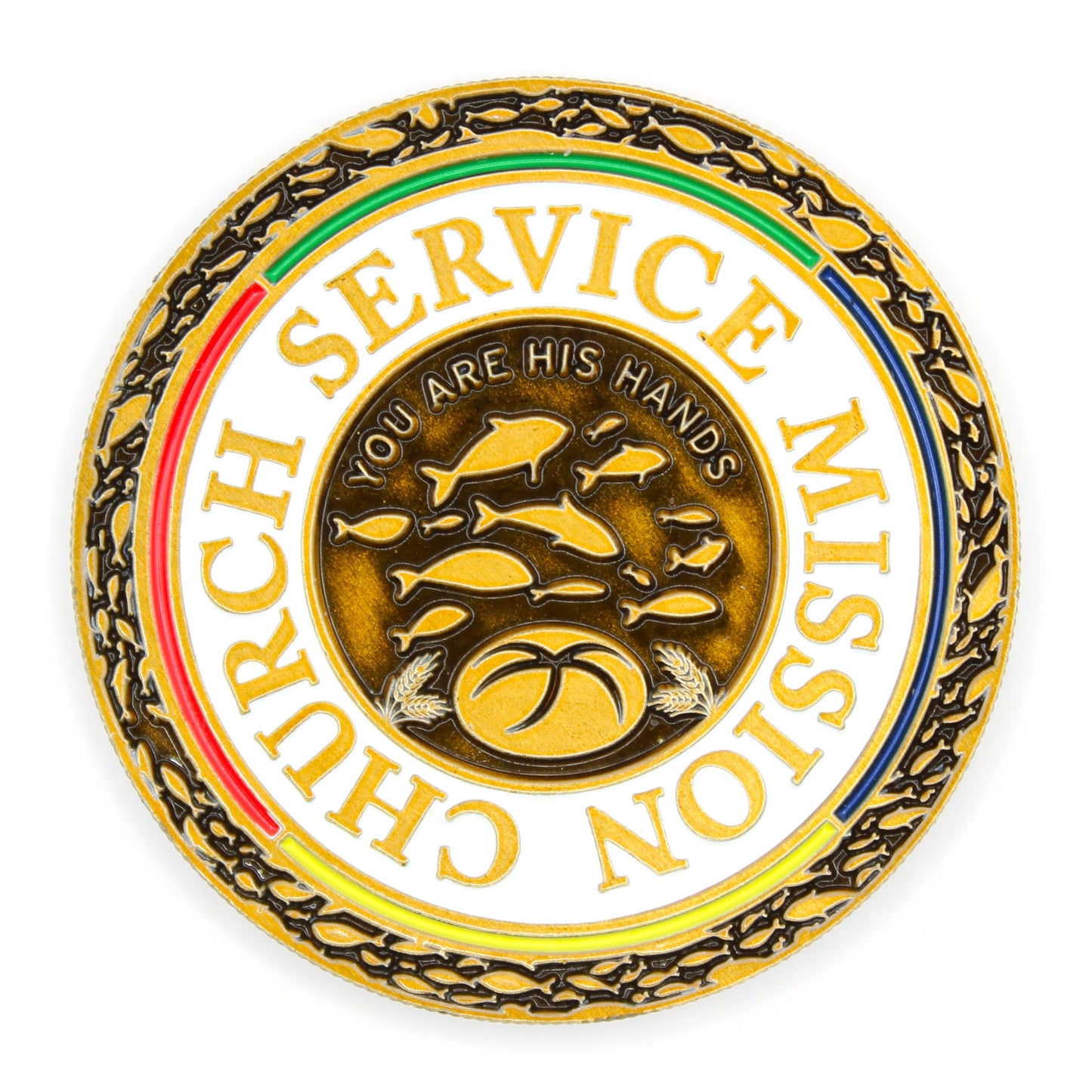 church service mission coin