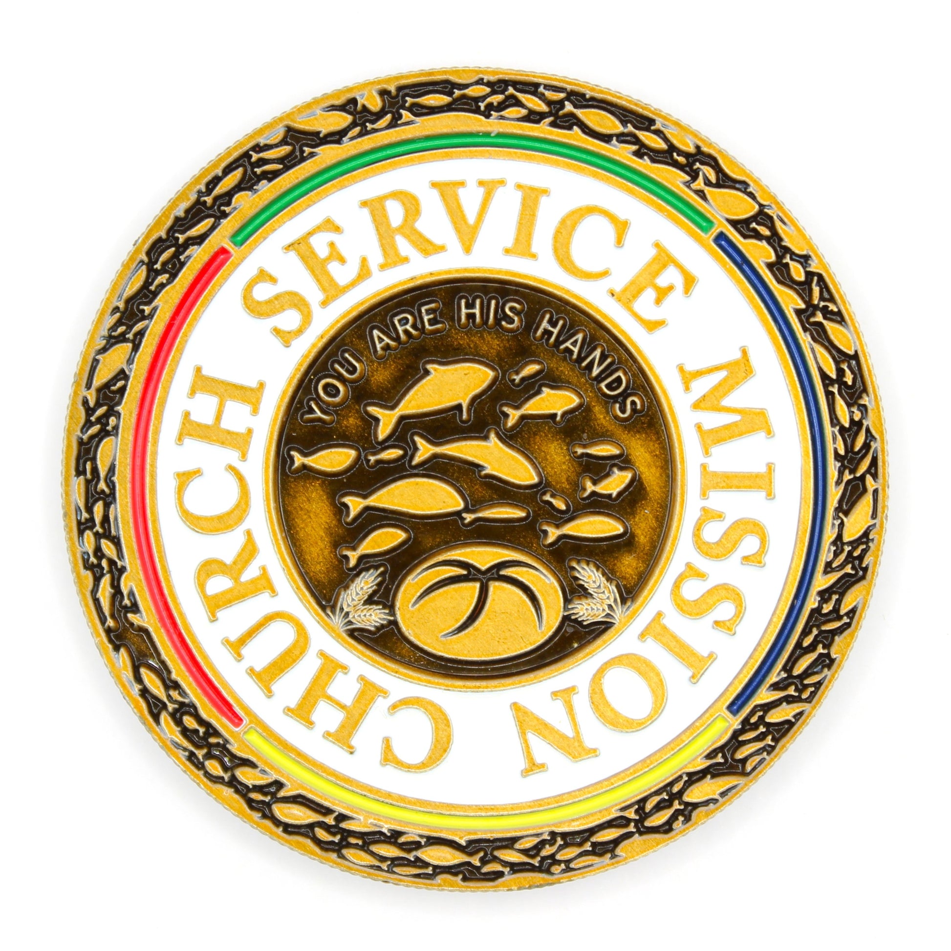 church service mission coin