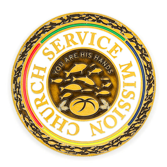 church service mission coin