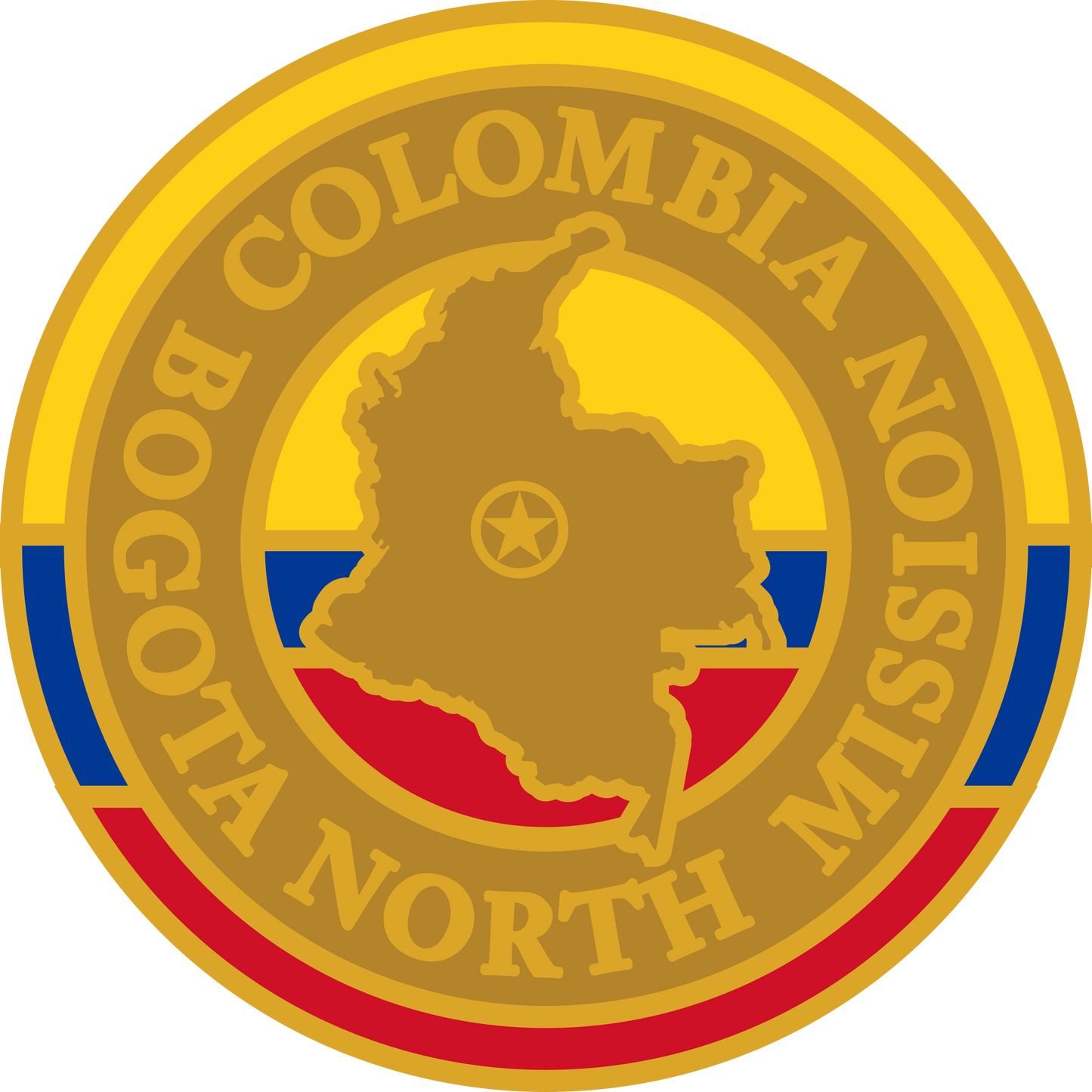 colombia bogotá north decal