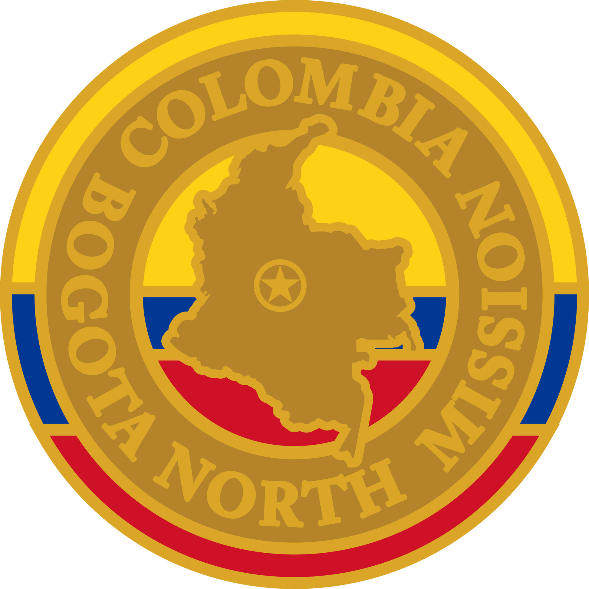 colombia bogotá north decal