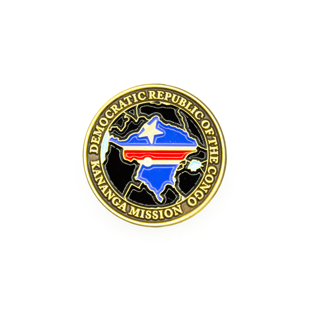 democratic republic of the congo kananga mission pin