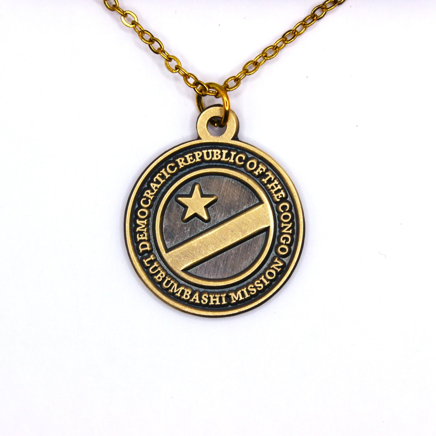 democratic republic of the congo lubumbashi mission necklace