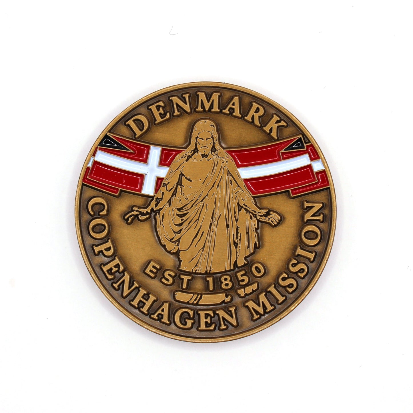 denmark copenhagen mission coin