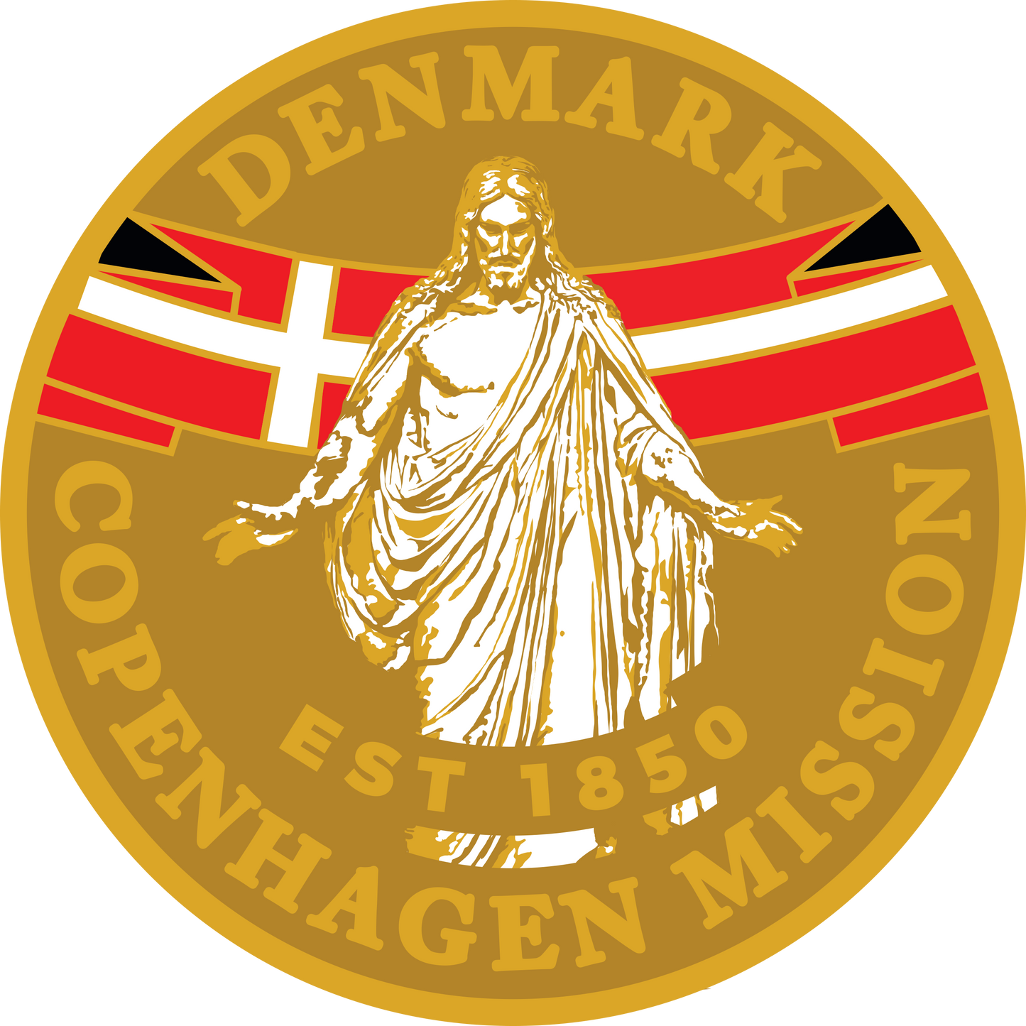 denmark copenhagen mission decal