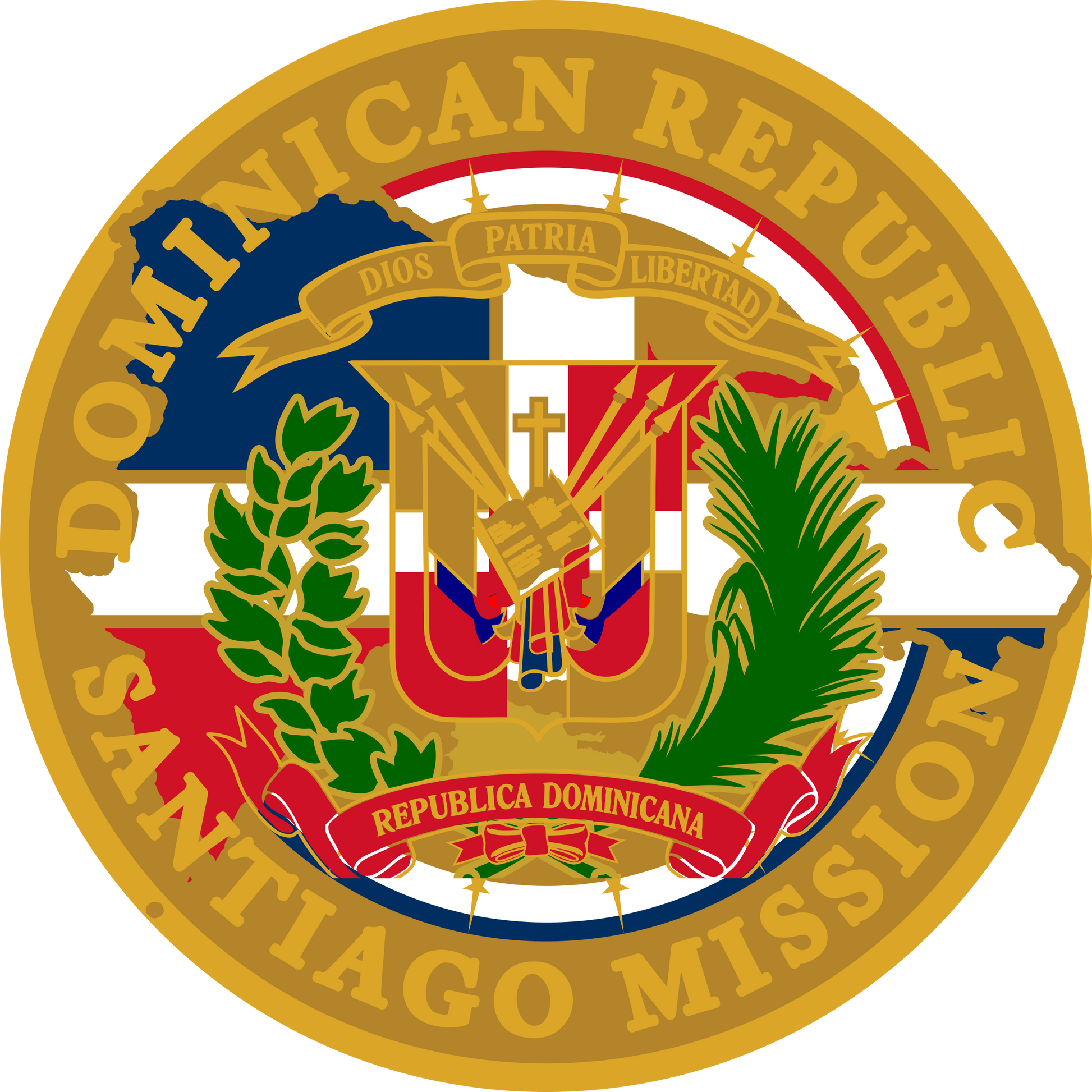 dominican republic santiago mission decal
