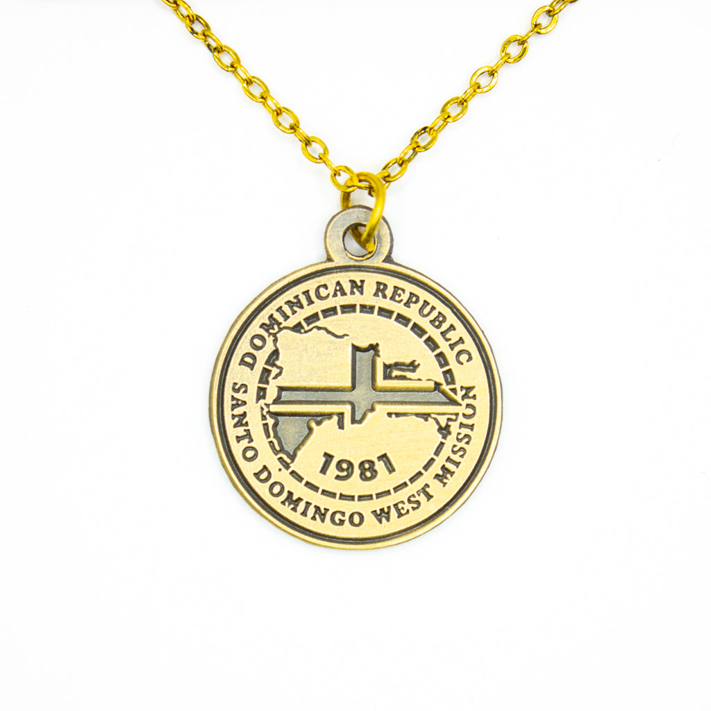 dominican republic santo domingo west mission necklace