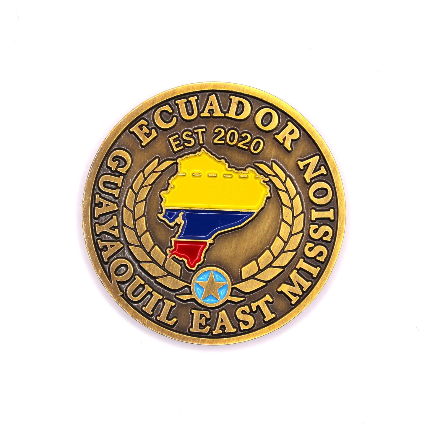 ecuador guayaquil east mission coin