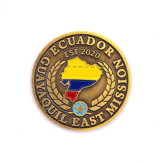 ecuador guayaquil east mission coin