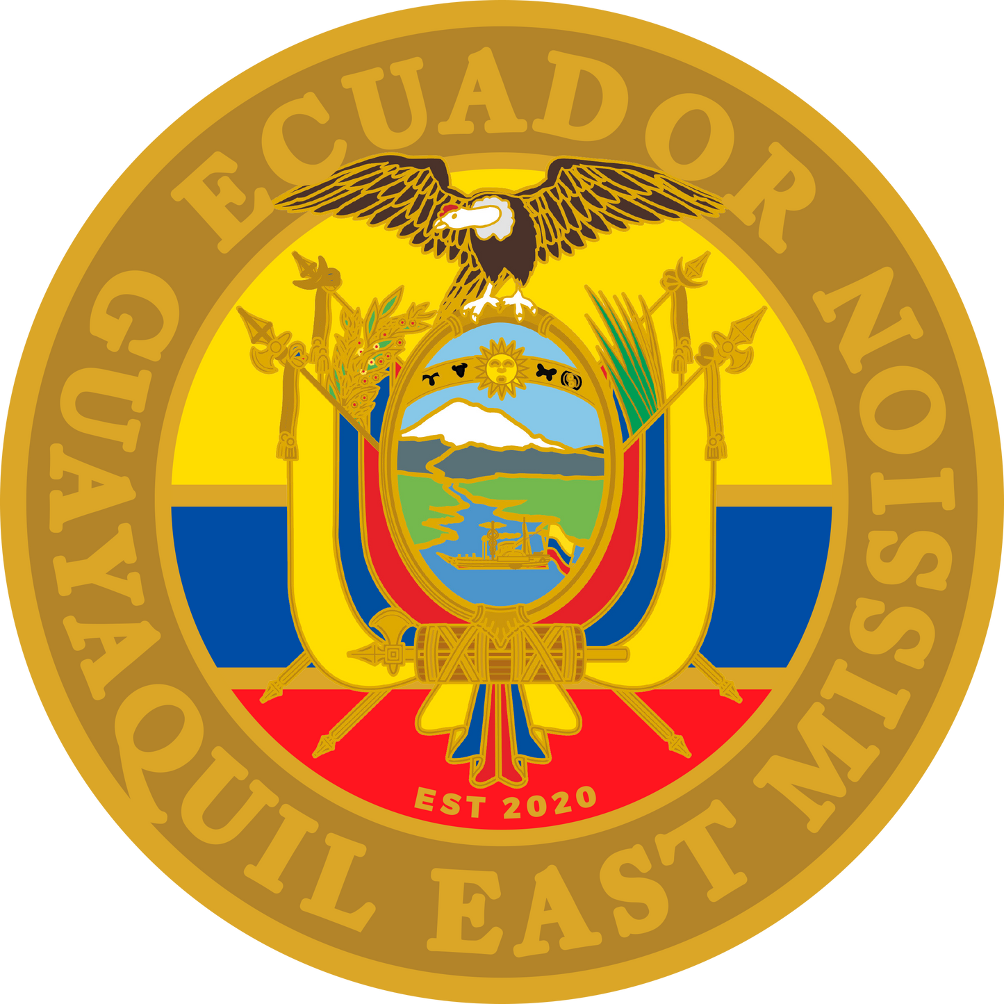 ecuador guayaquil east mission decal