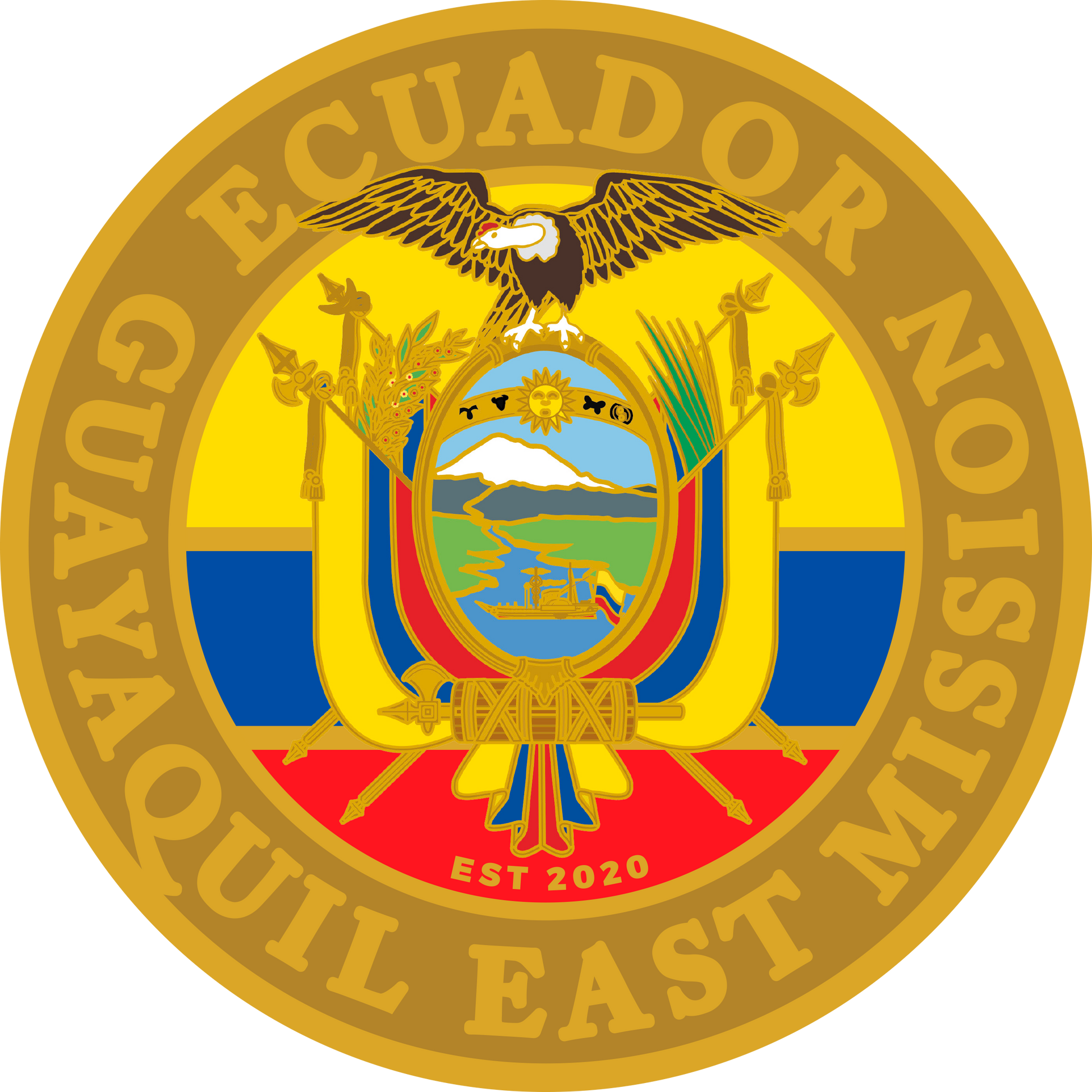 ecuador guayaquil east mission decal