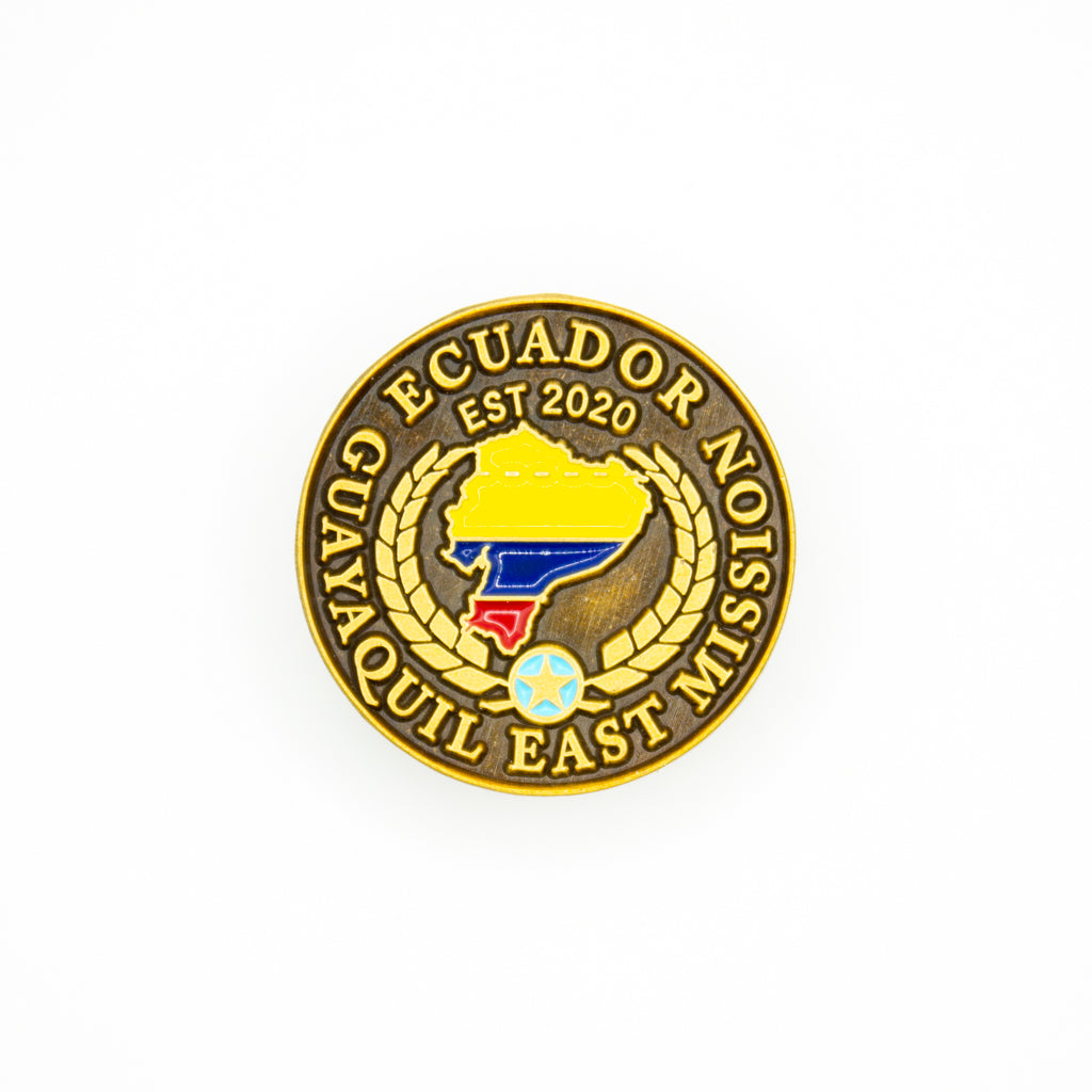 ecuador guayaquil east mission pin
