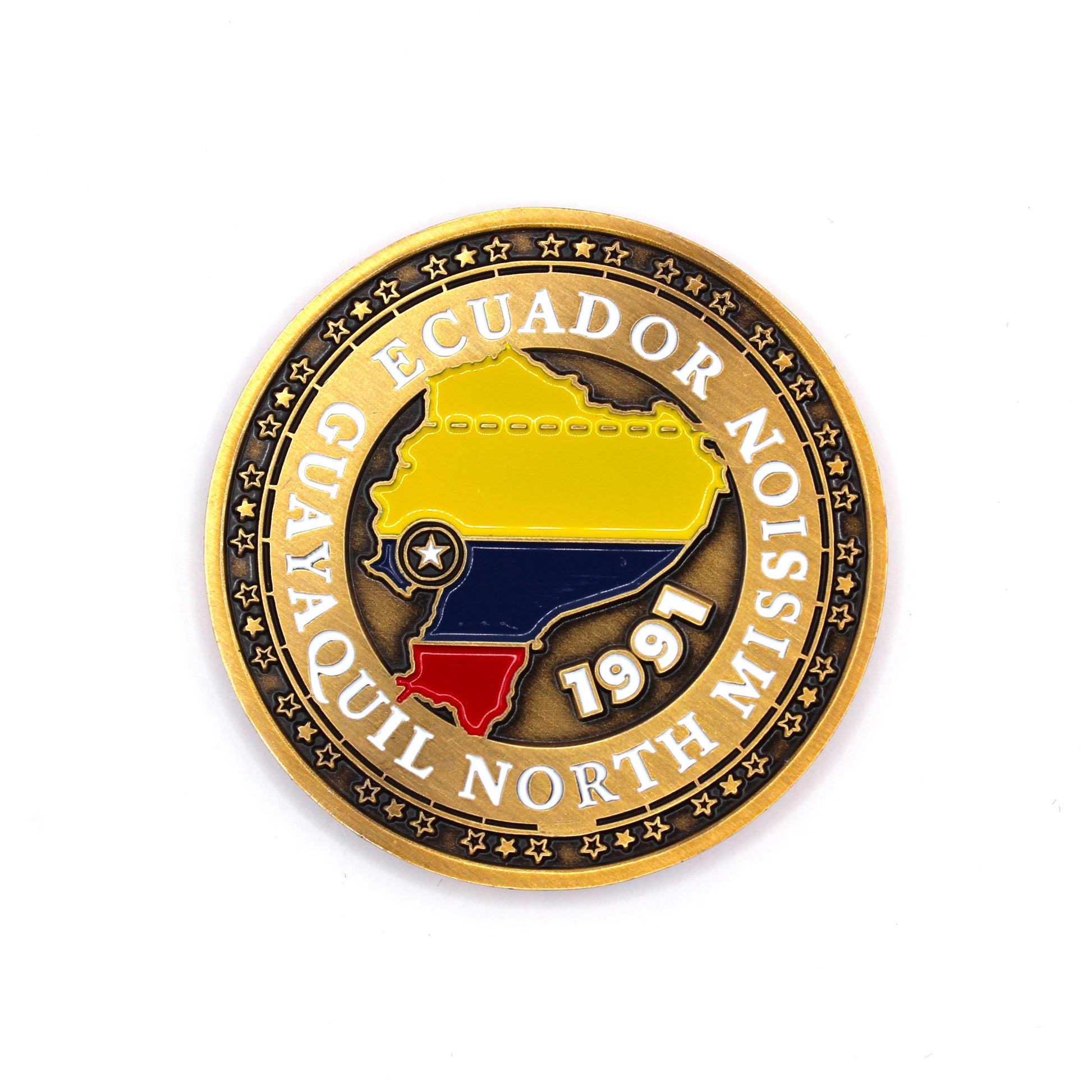 ecuador guayaquil north mission coin