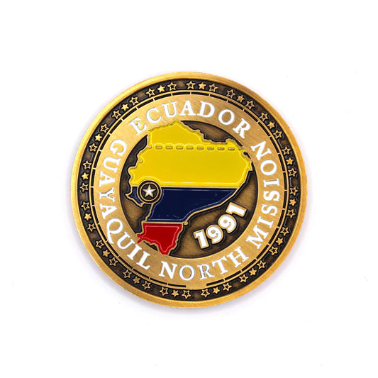 ecuador guayaquil north mission coin