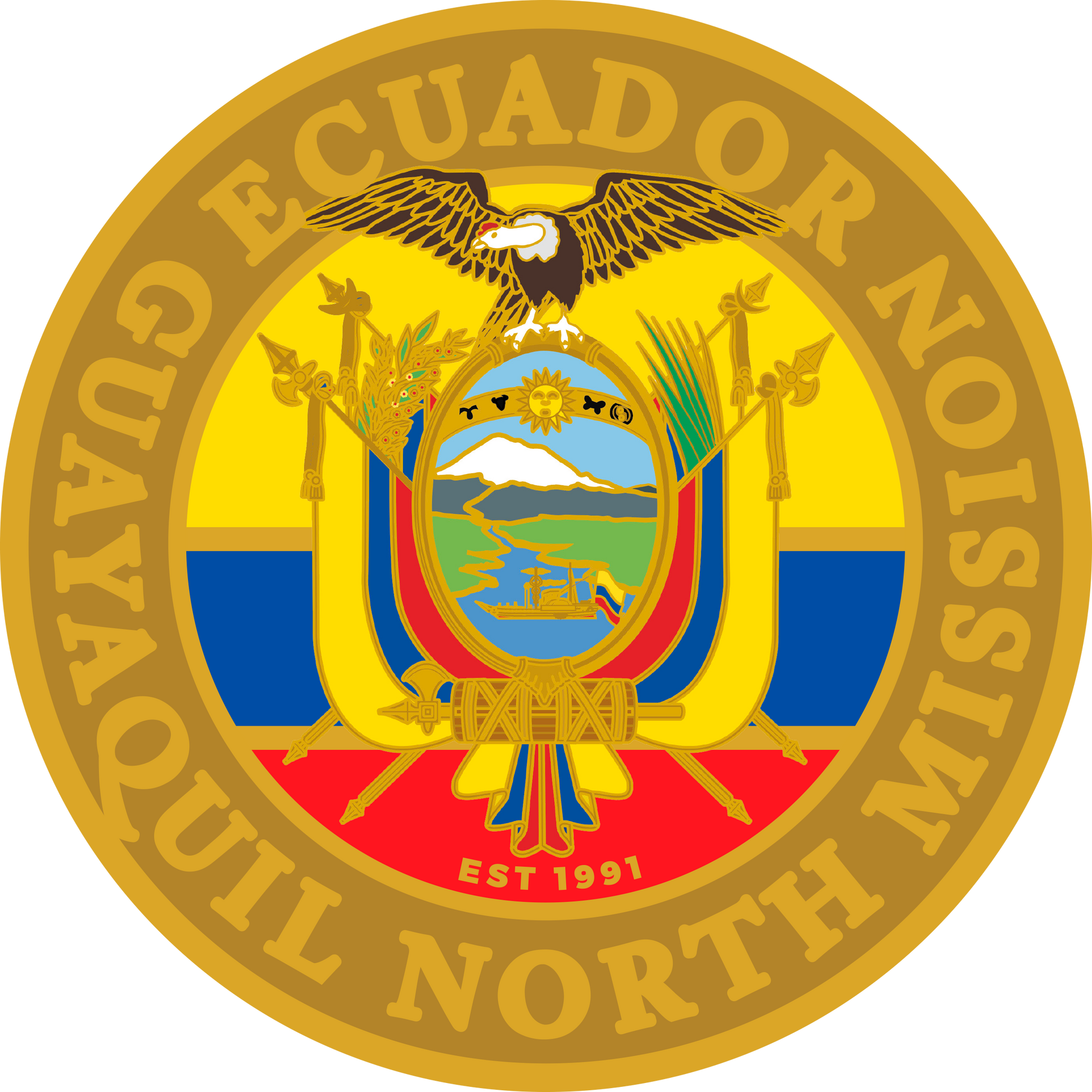 ecuador guayaquil north mission decal