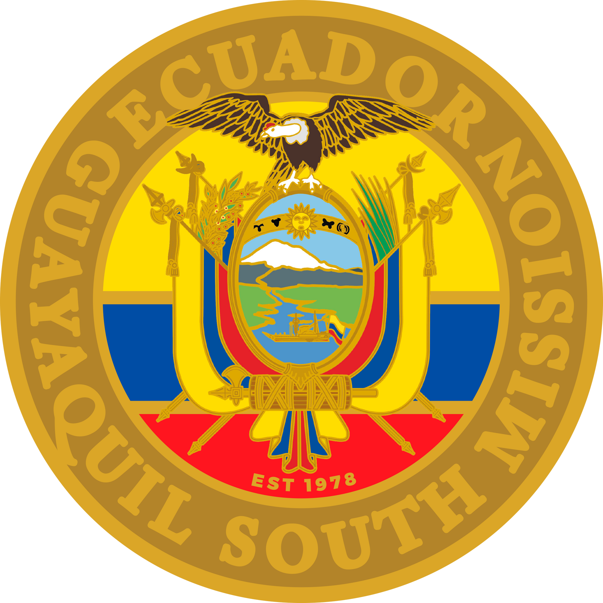ecuador guayaquil south mission decal