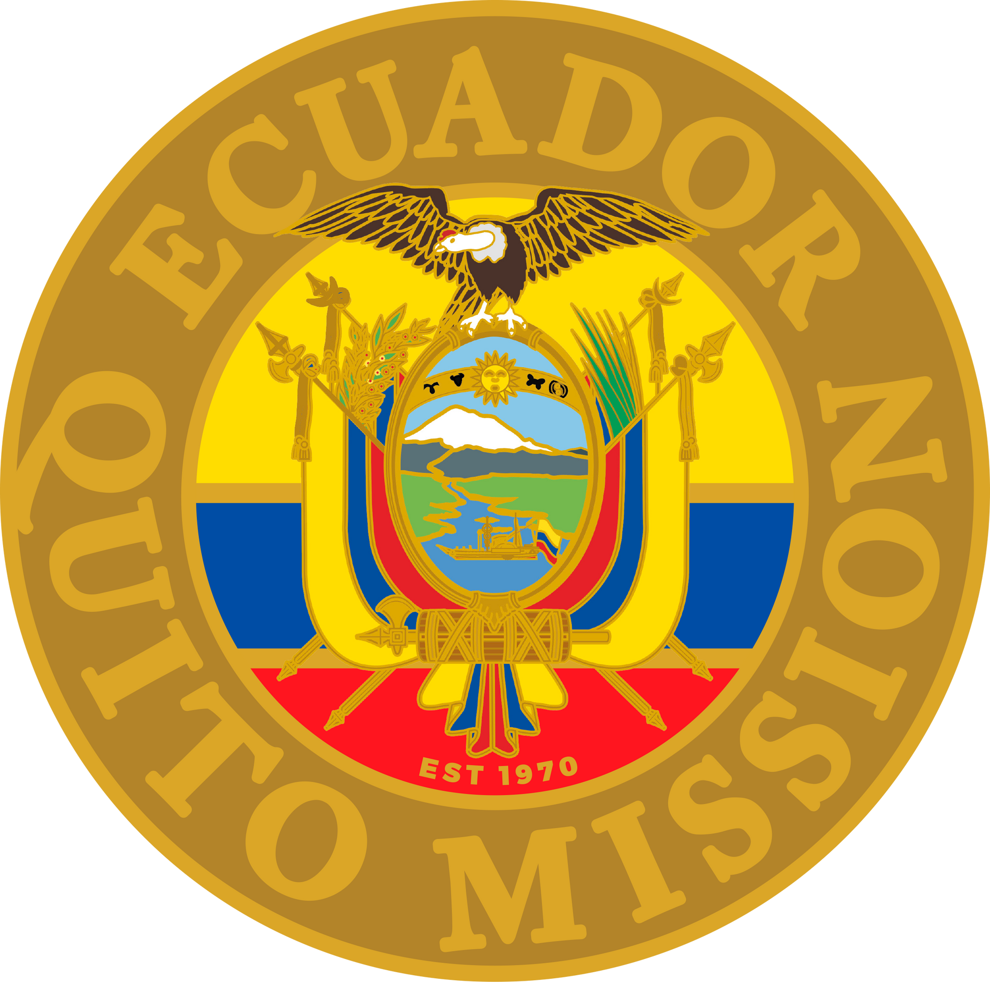 ecuador quito mission decal