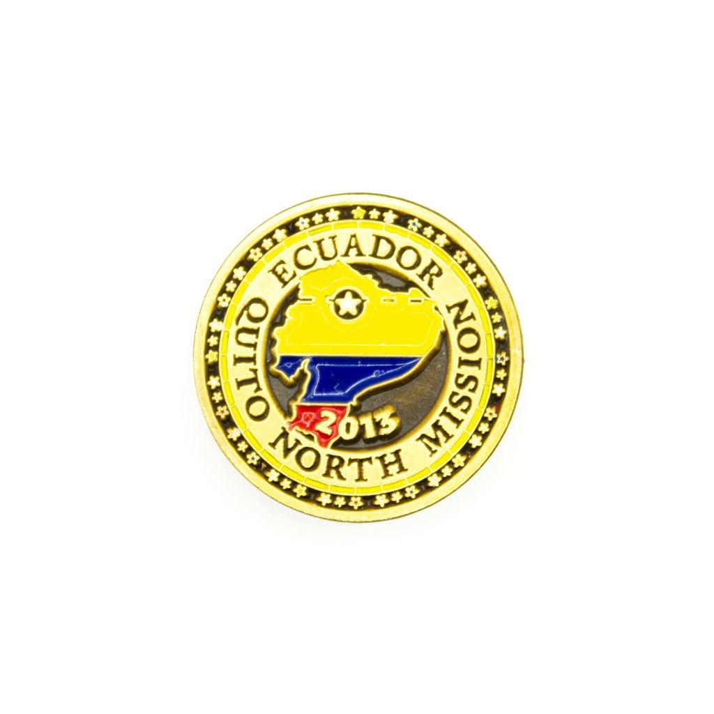 ecuador quito north mission pin