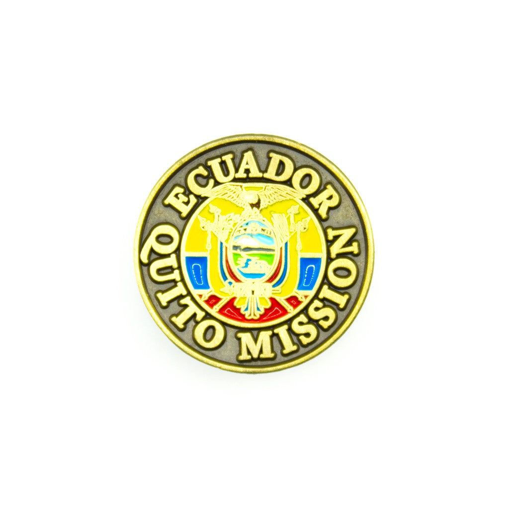 ecuador quito mission pin