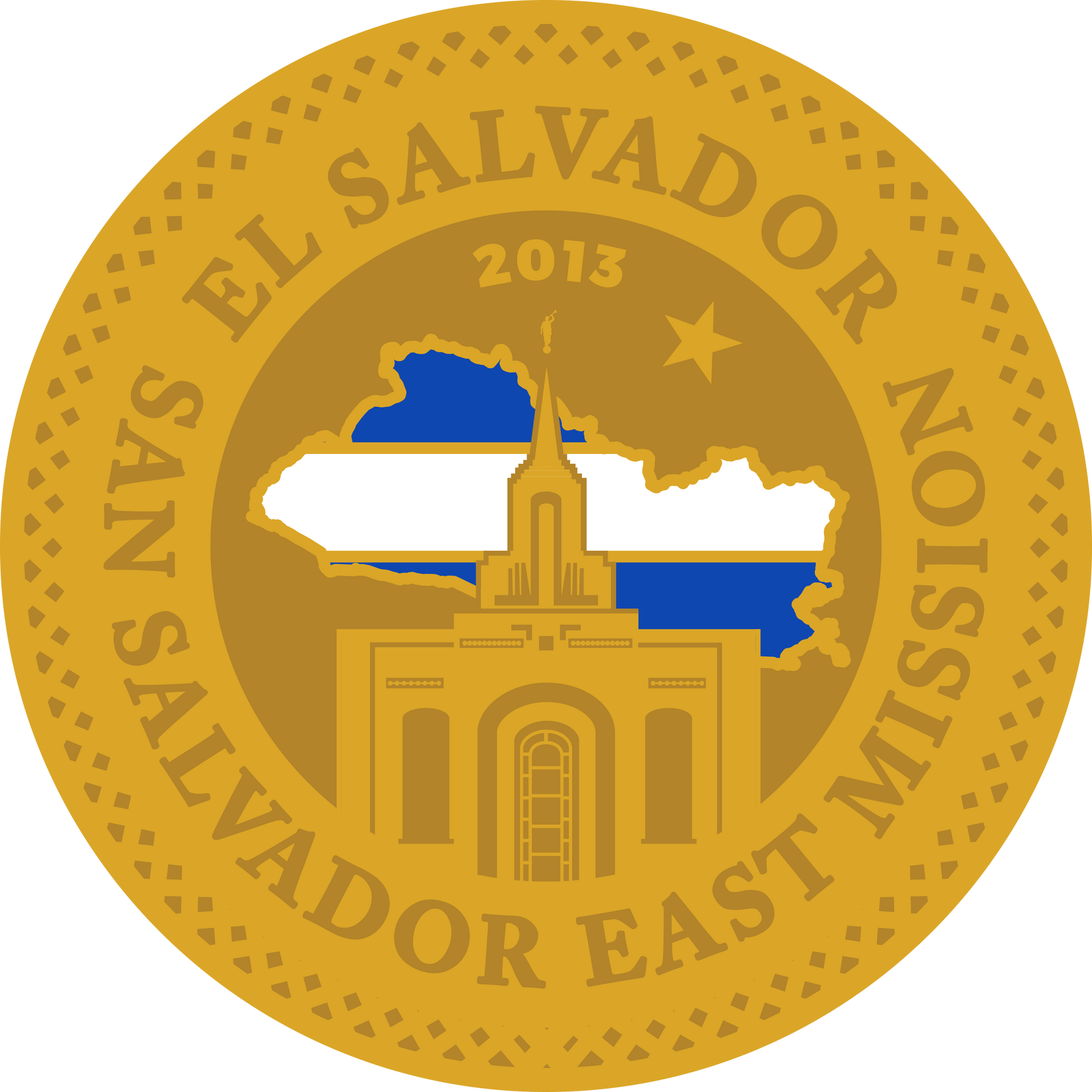 el salvador san salvador east mission decal