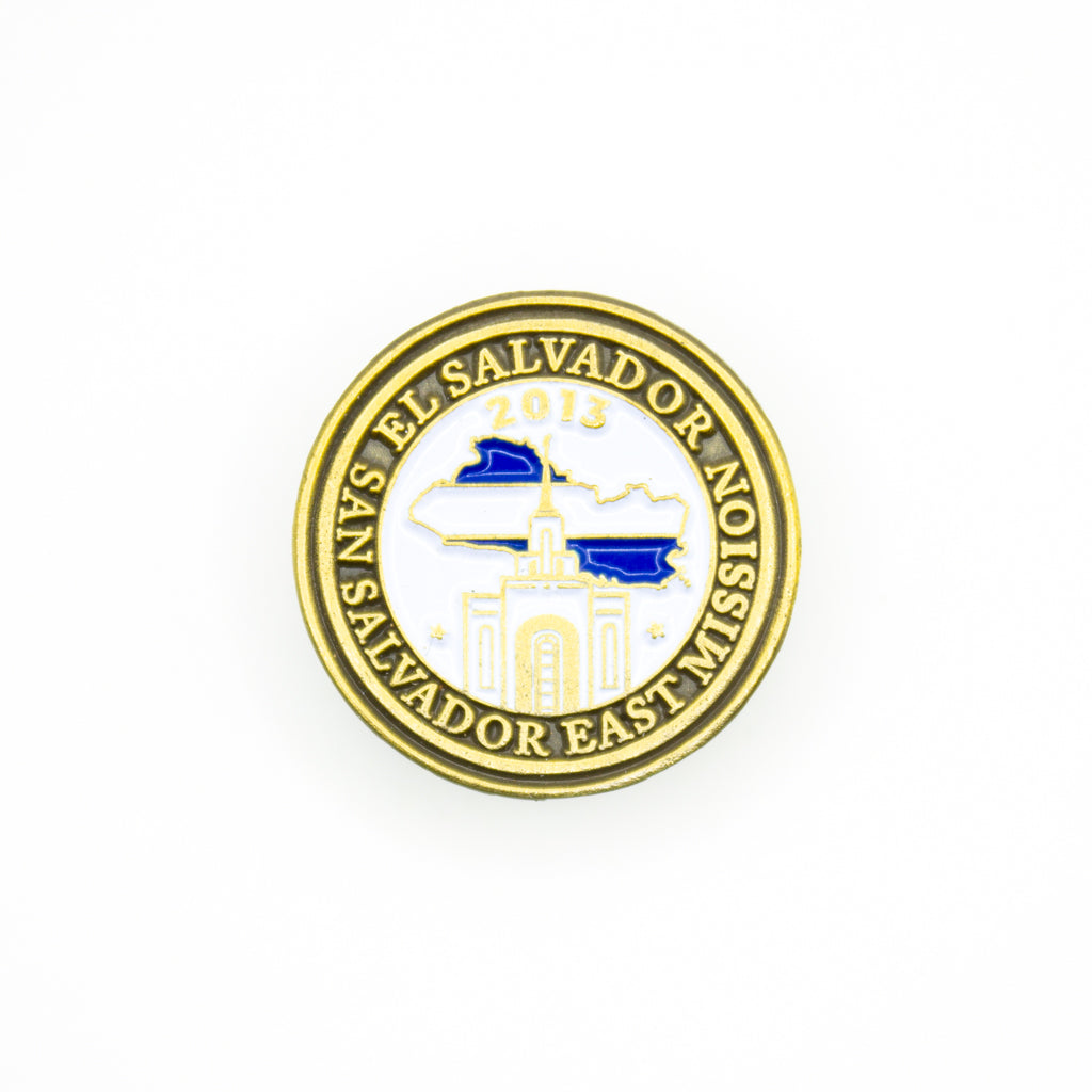 el salvador san salvador east mission pin