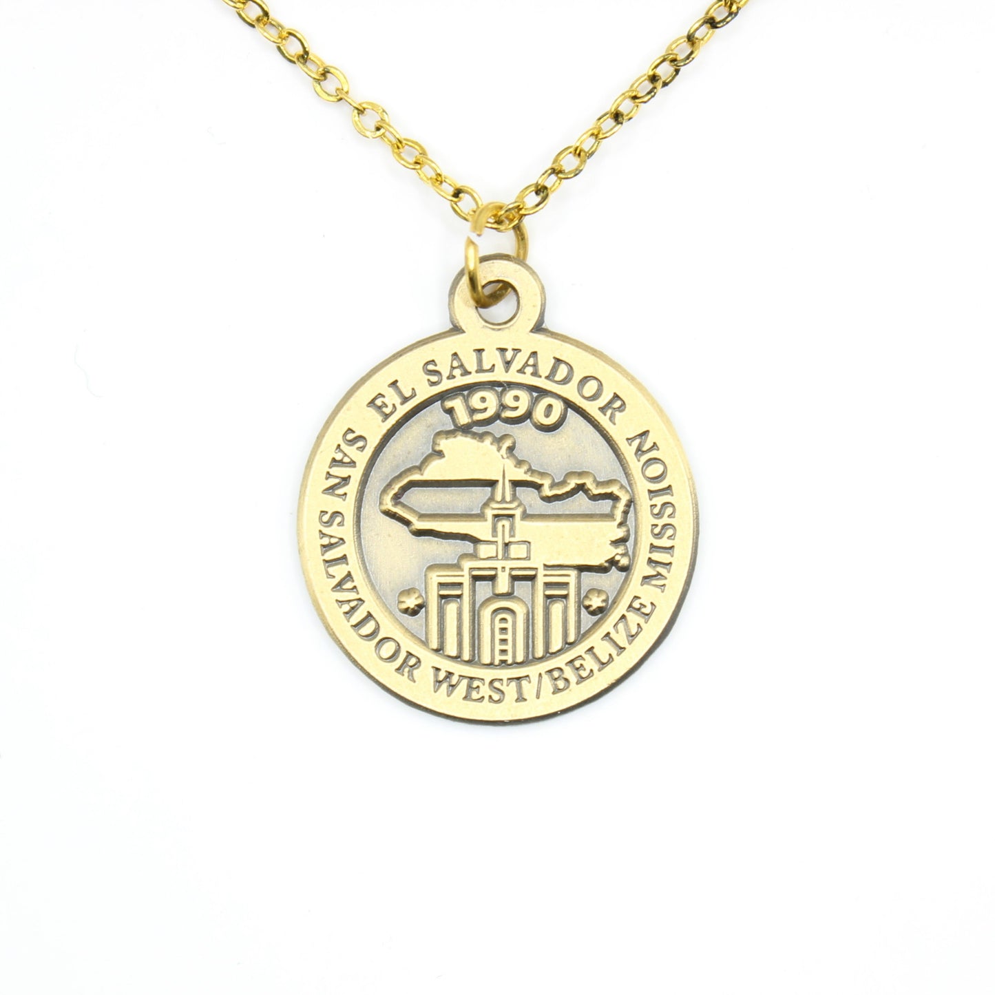 el salvador san salvador west belize mission necklace