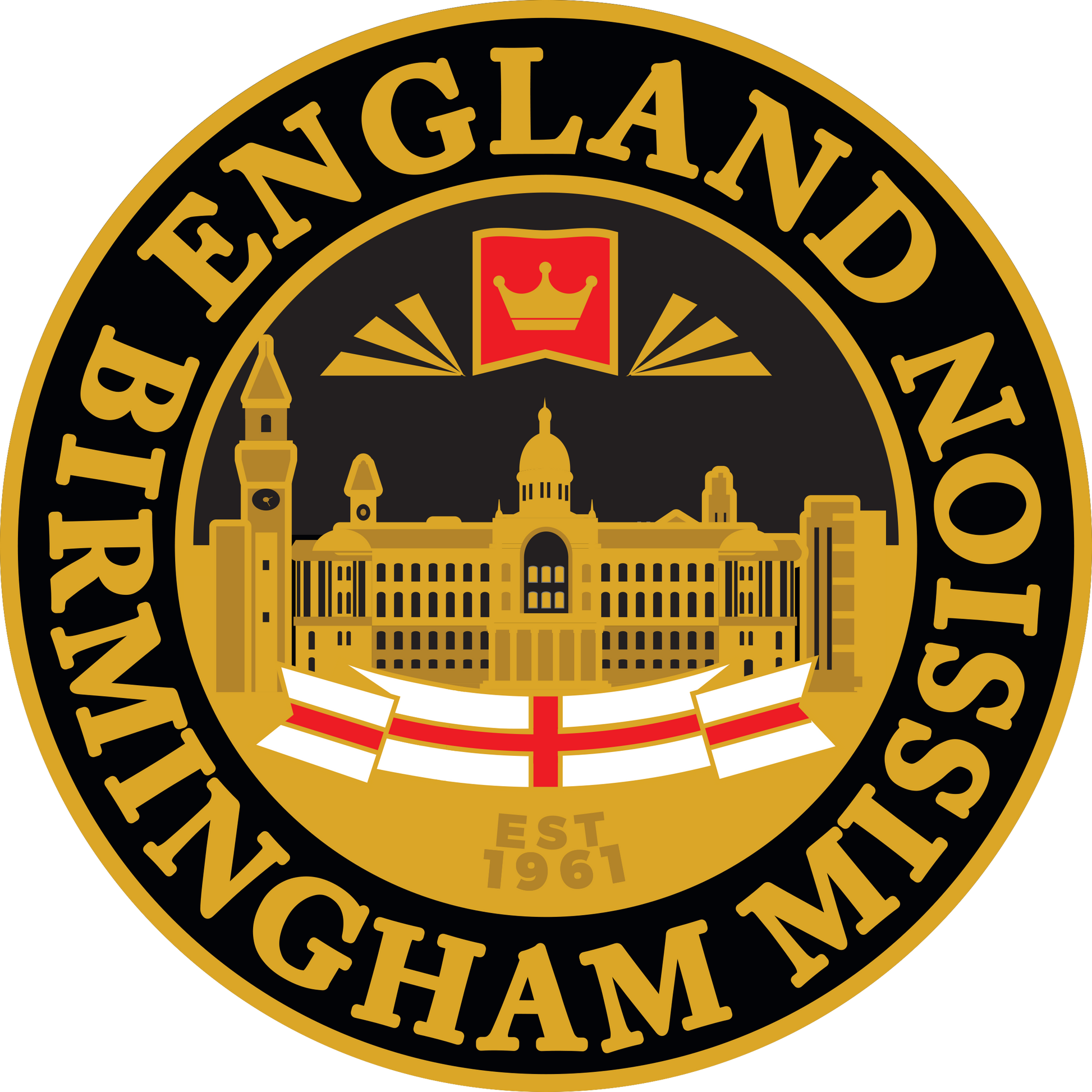 england birmingham mission decal