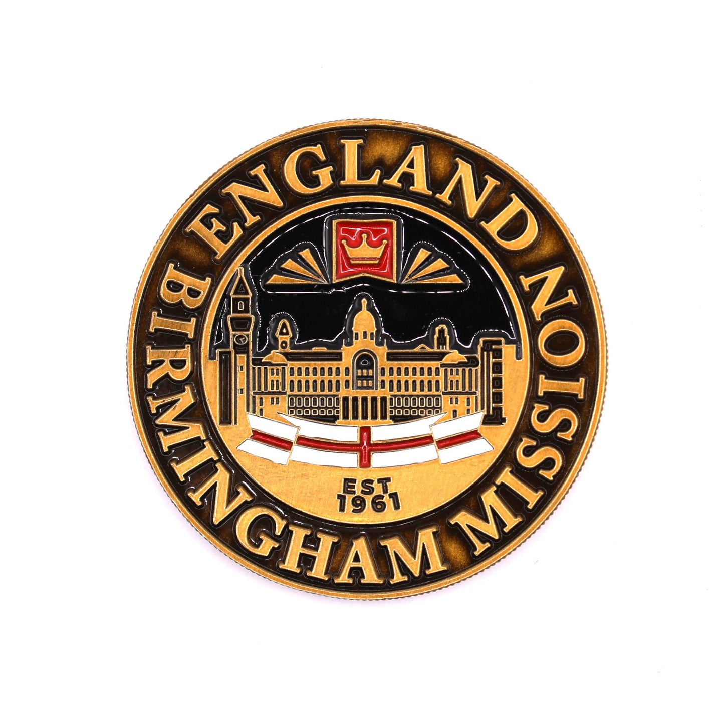 england birmingham mission coin