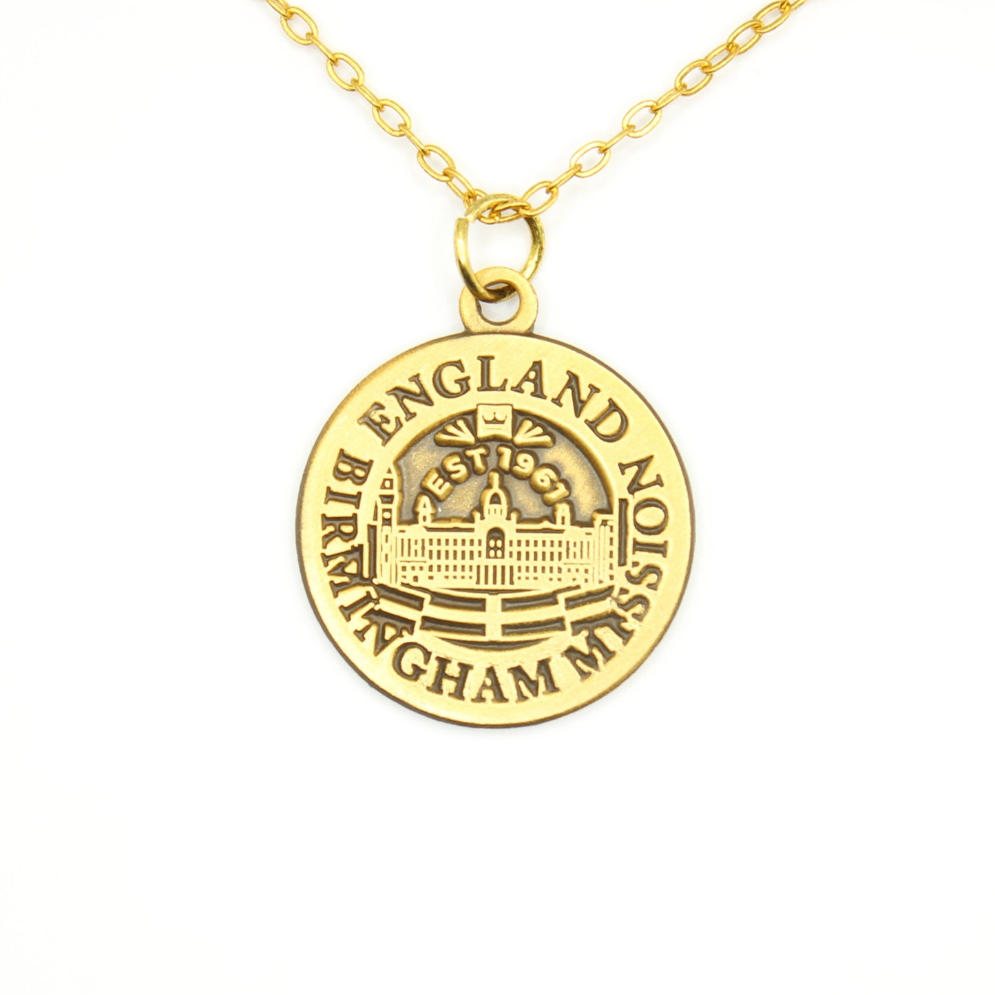 england birmingham mission necklace