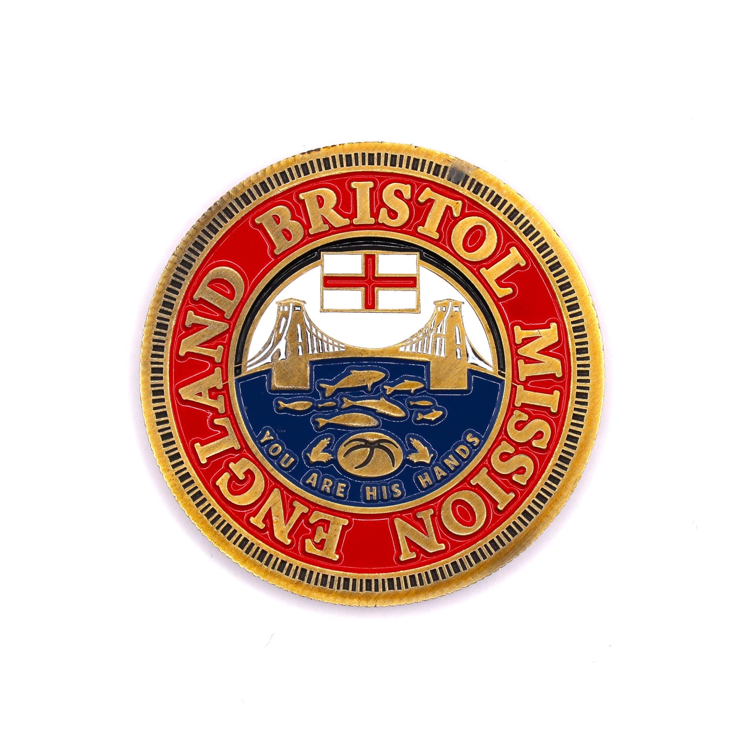 england bristol mission coin