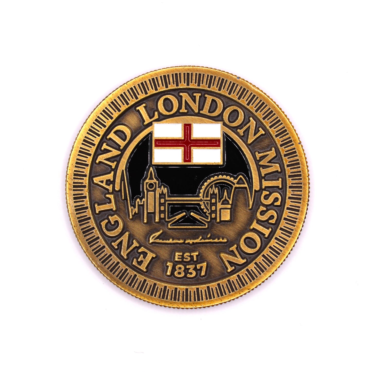 england london mission coin