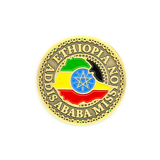 ethiopia addis ababa mission coin