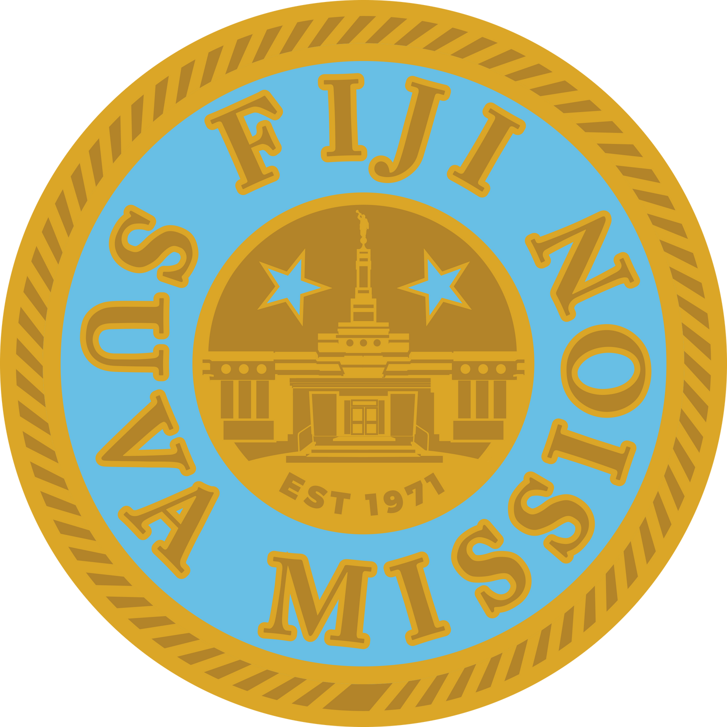 fiji suva mission decal