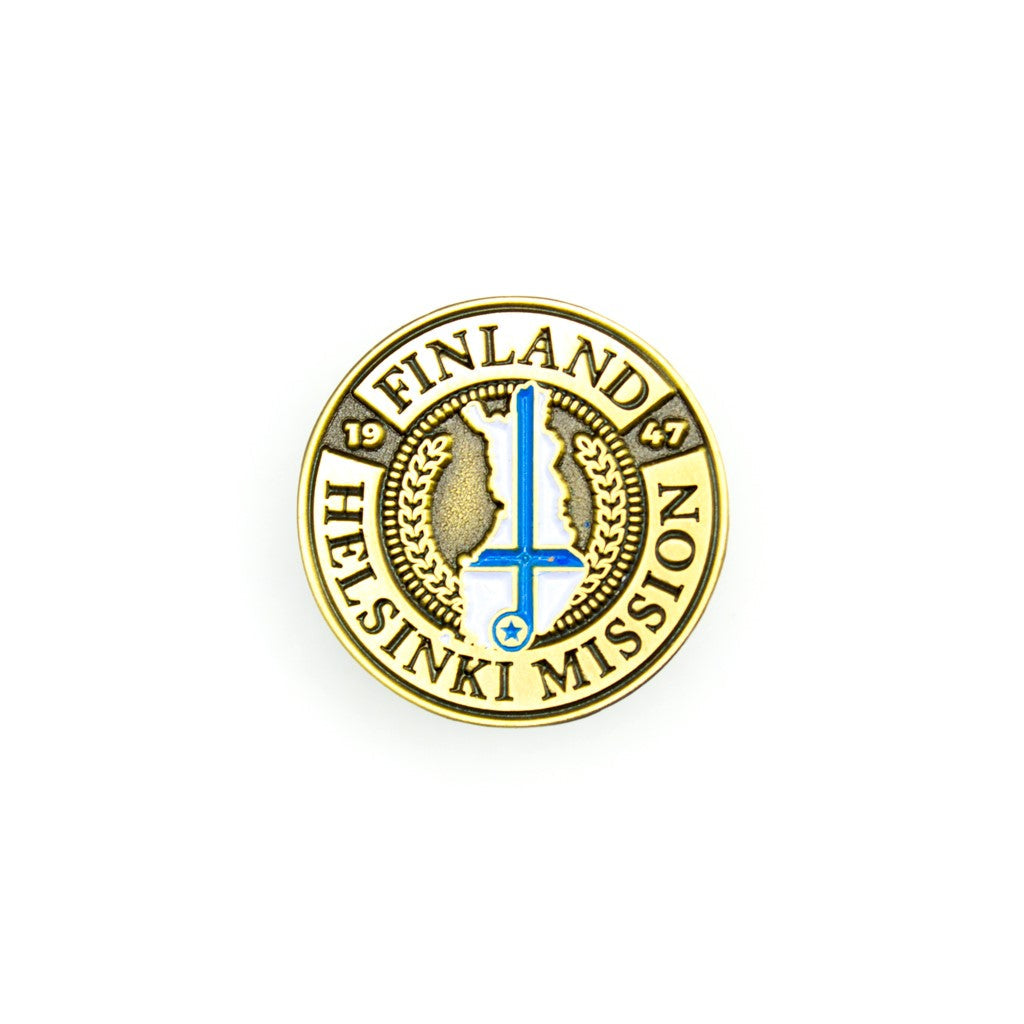 finland helsinki mission pin