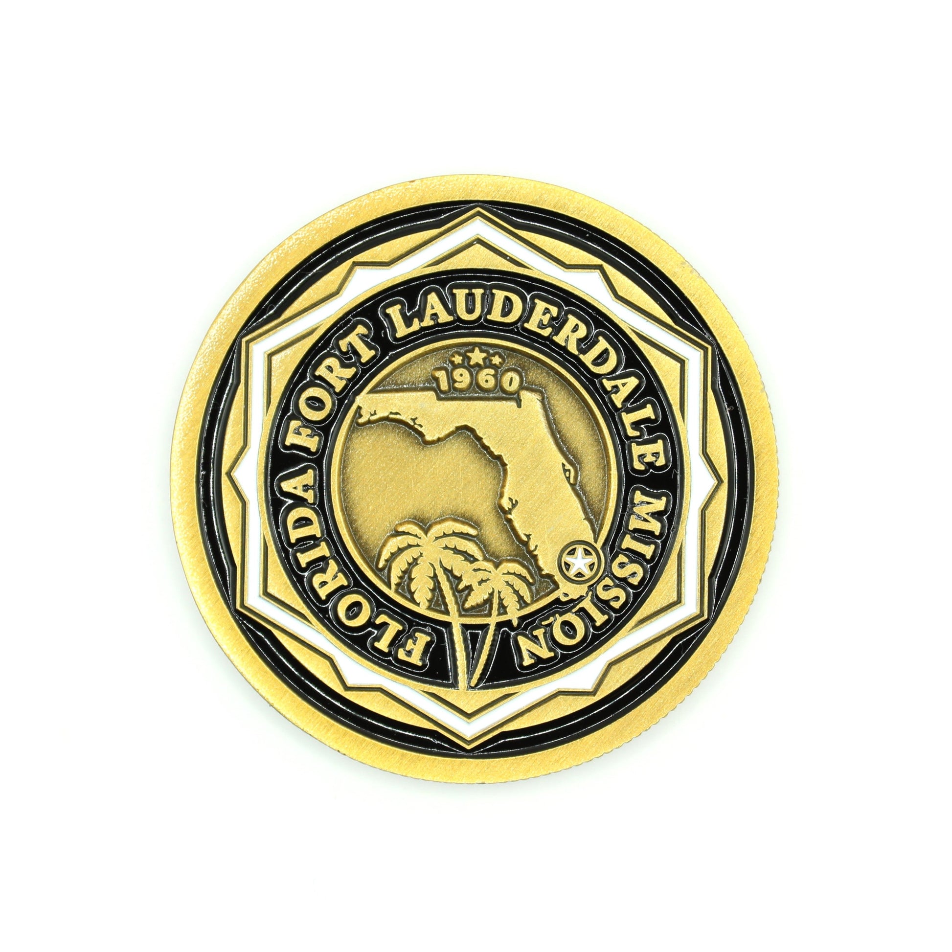 florida fort lauderdale mission coin