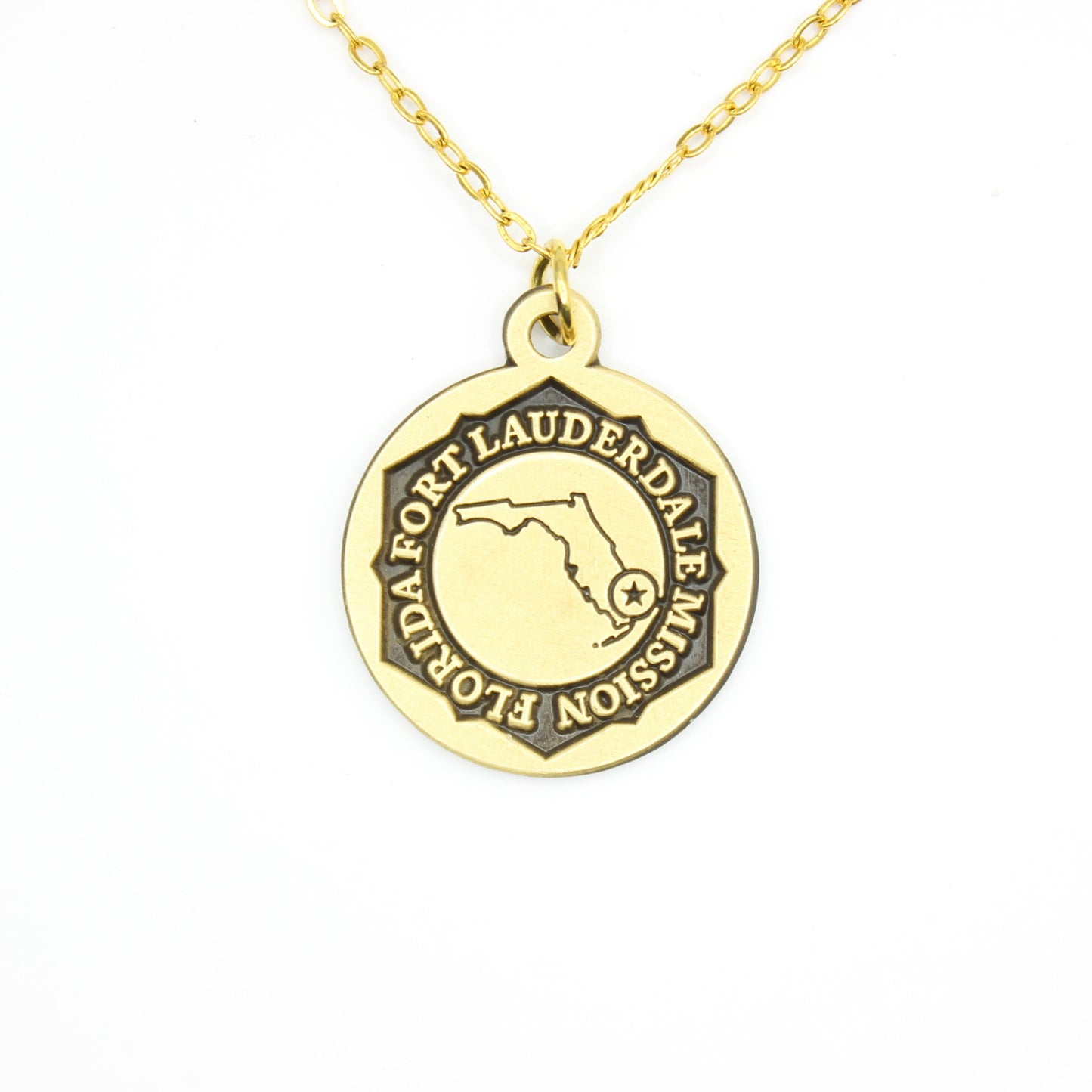 florida fort lauderdale mission necklace