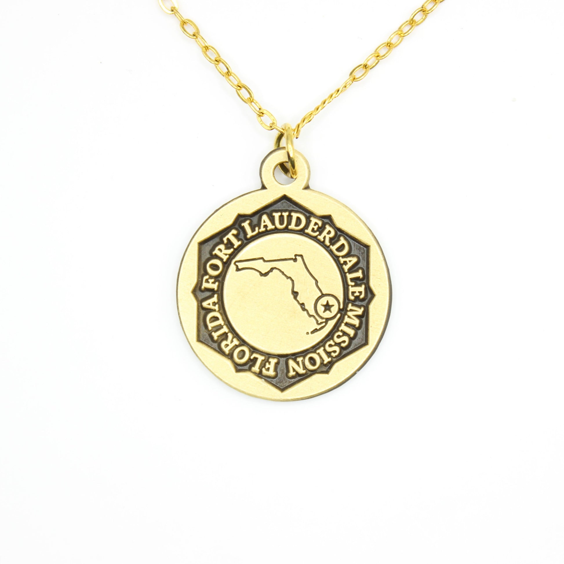 florida fort lauderdale mission necklace