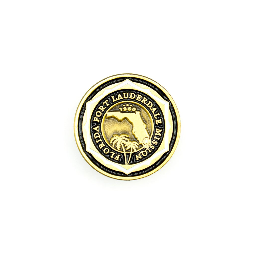 florida fort lauderdale mission pin