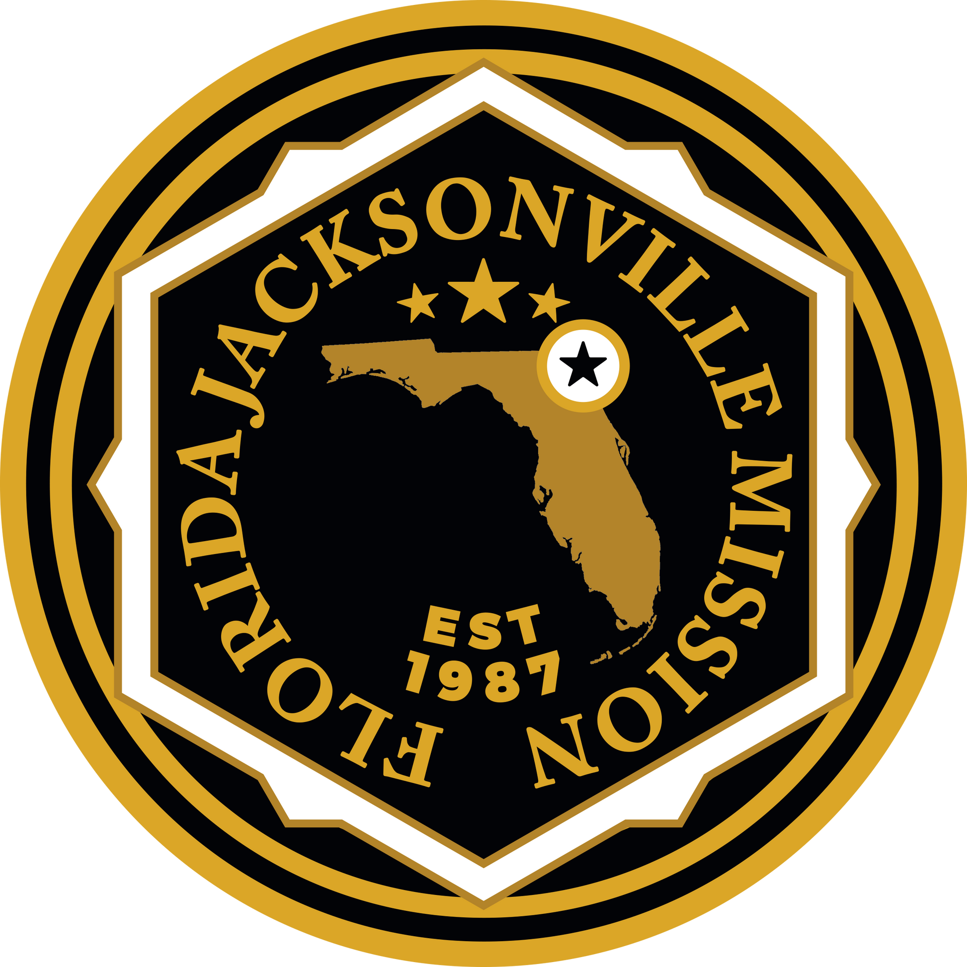 florida jacksonville mission decal
