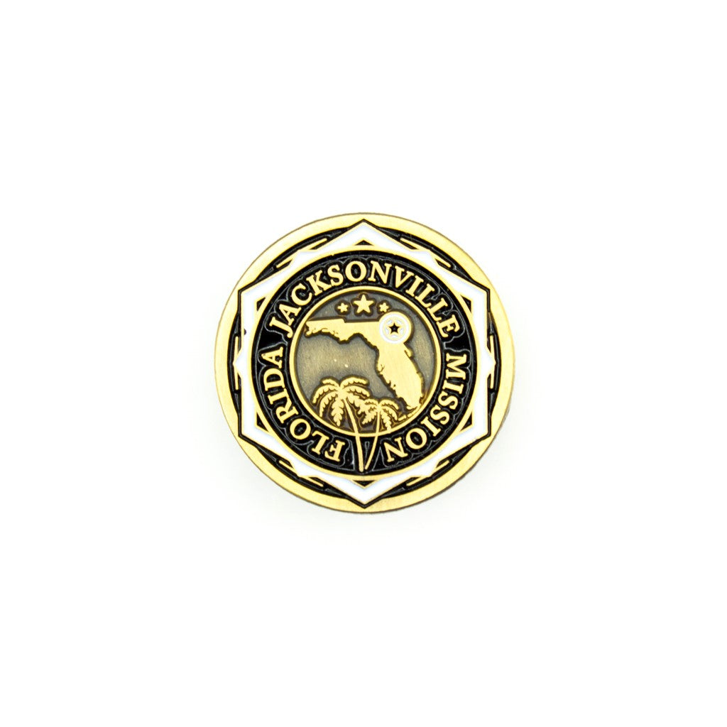 florida jacksonville mission pin