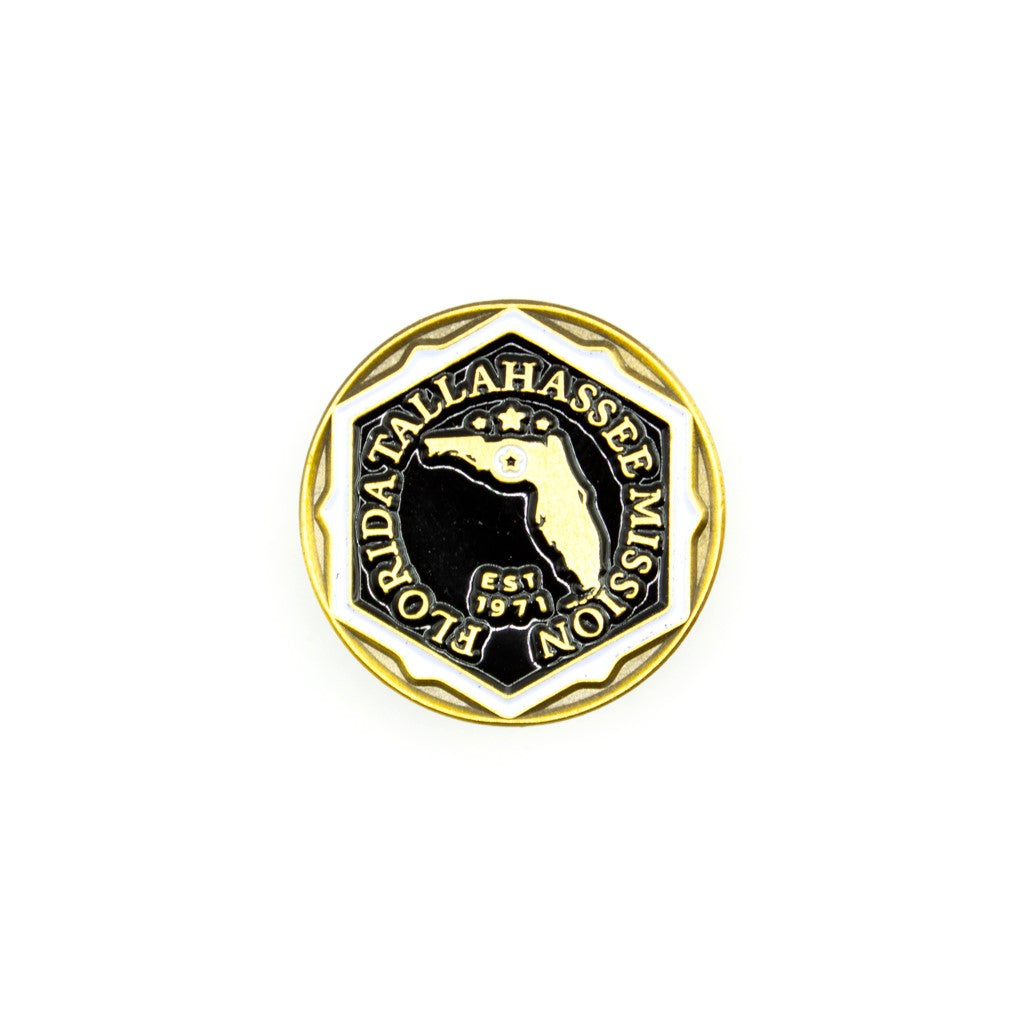 florida tallahasee mission pin