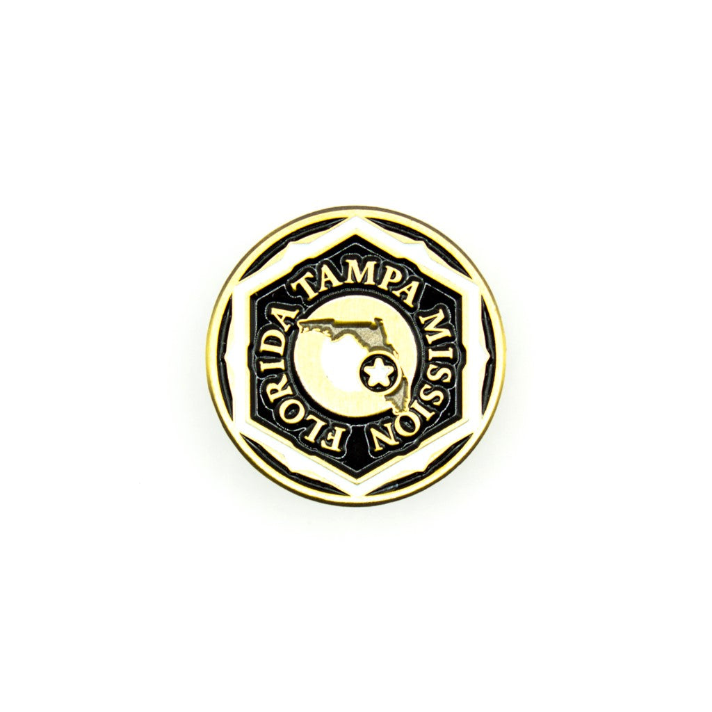 florida tampa mission pin