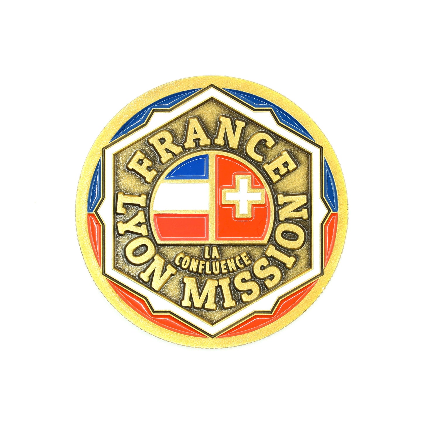 france lyon mission coin