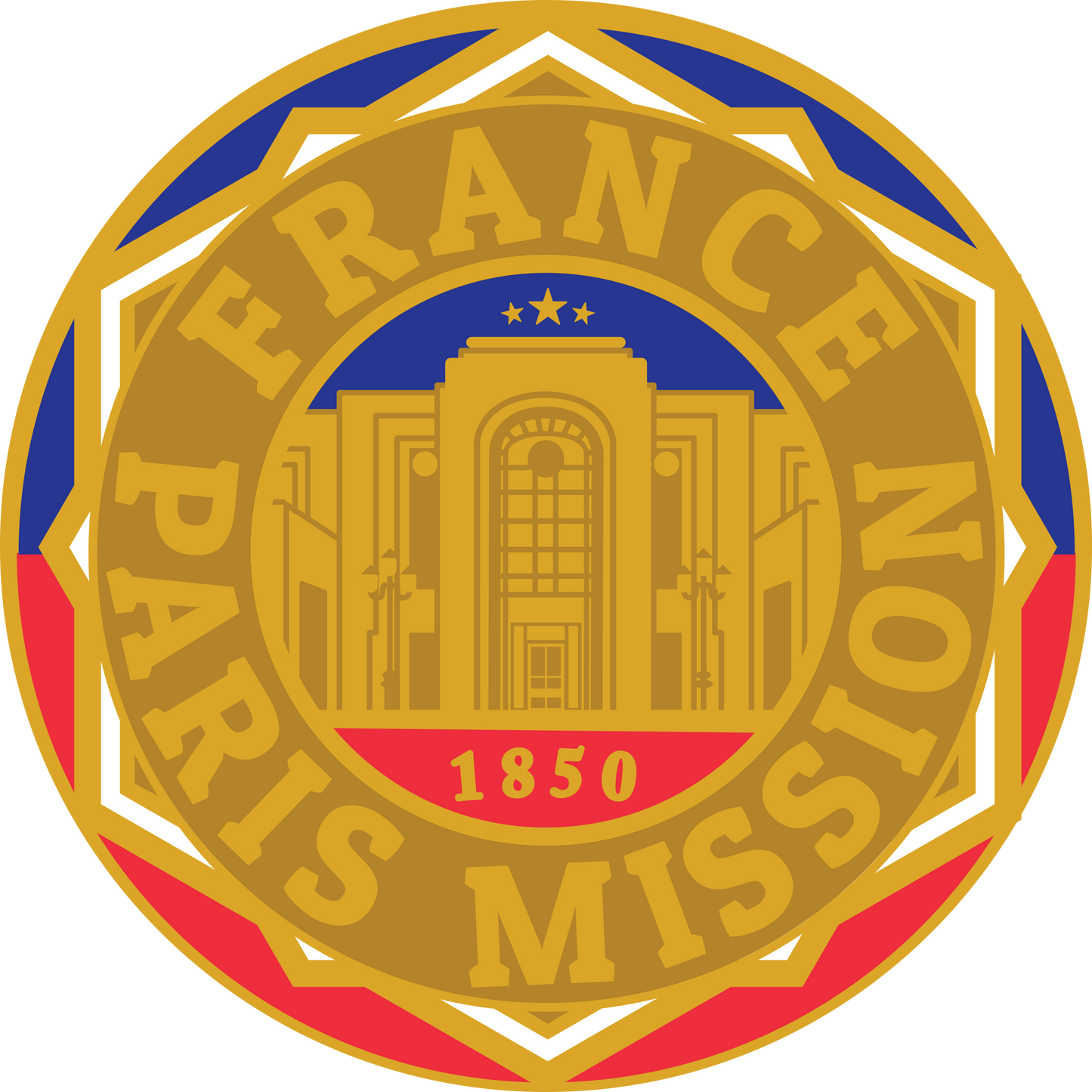 france paris mission decal