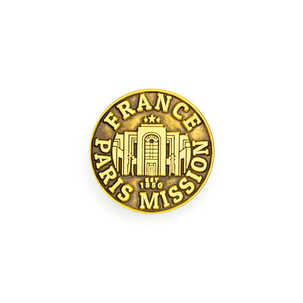 france paris mission pin