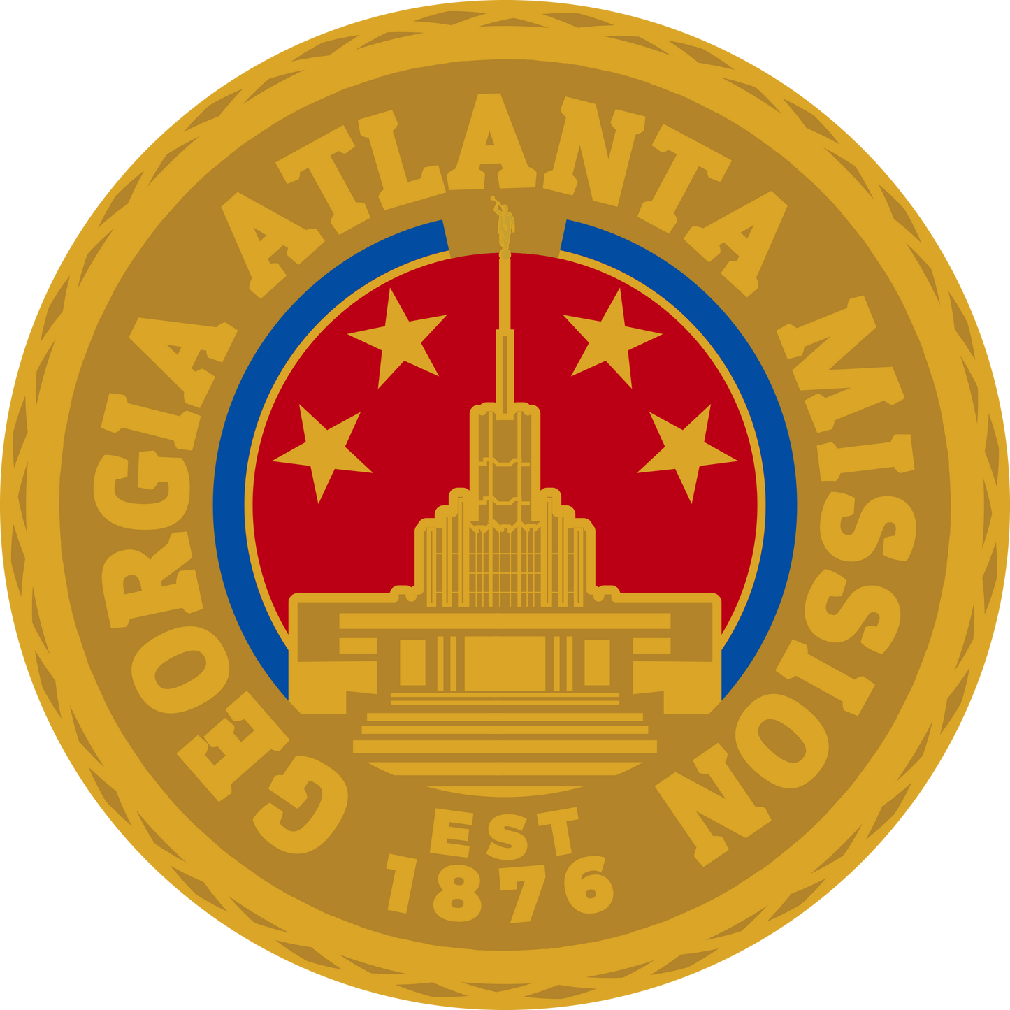 georgia atlanta mission decal