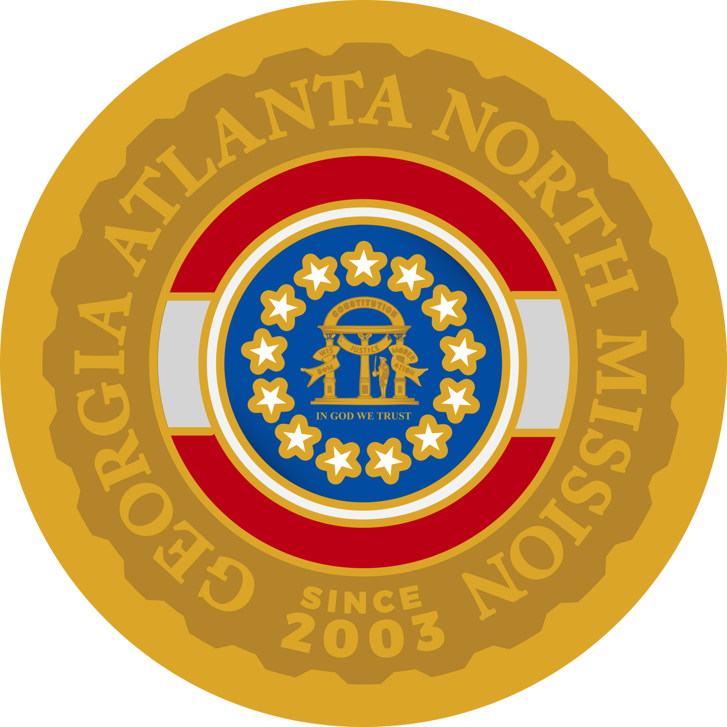 georgia atlanta north mission decal