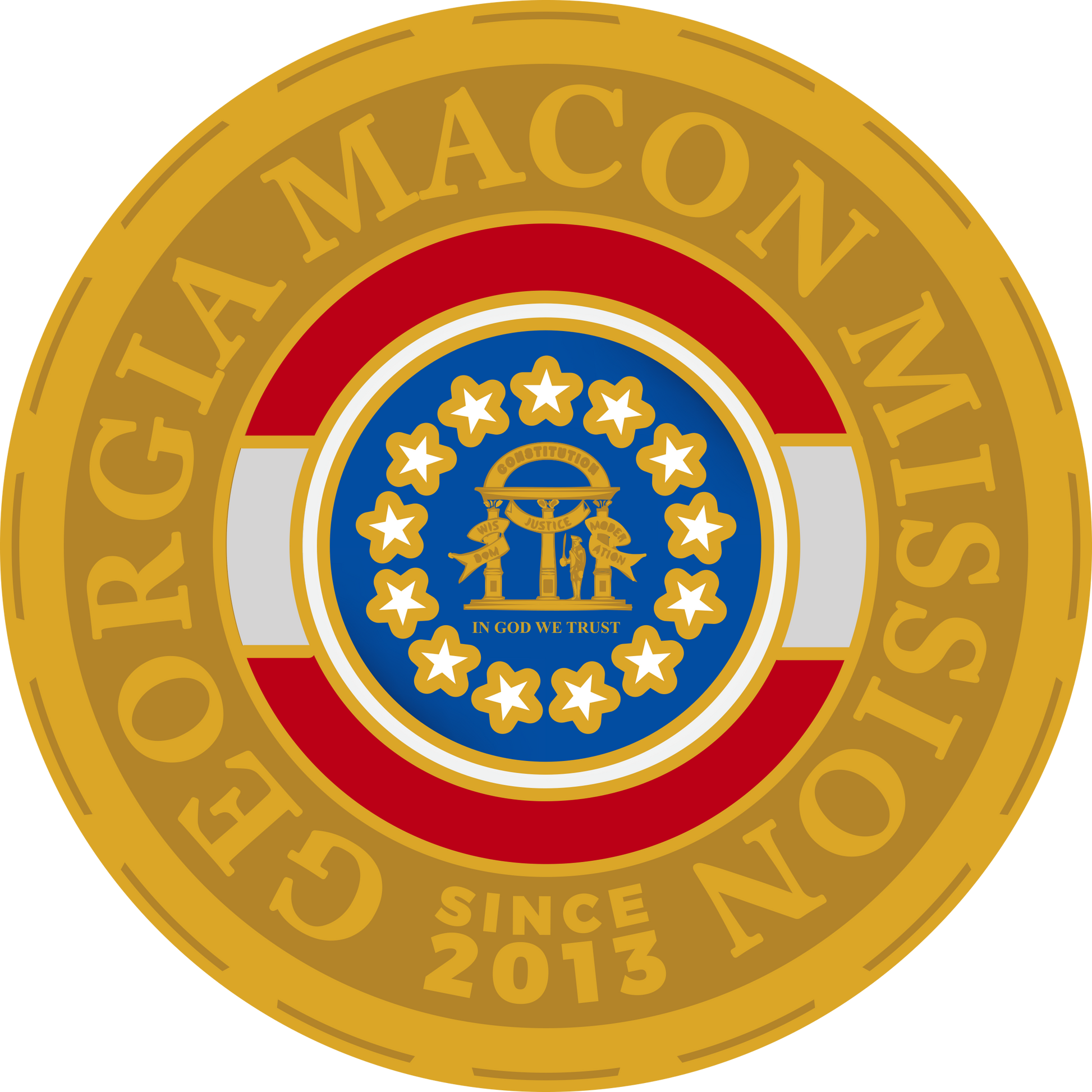 georgia macon mission decal