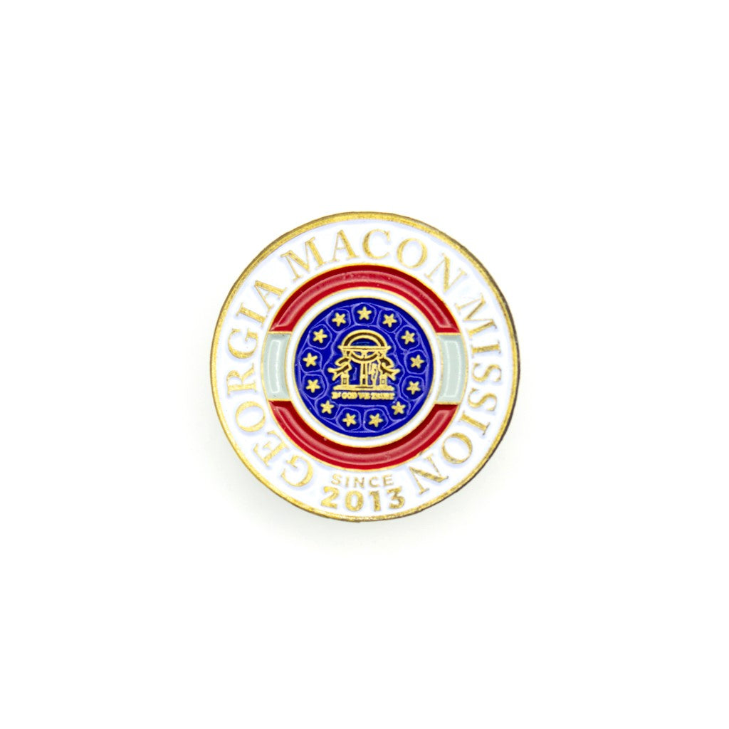 georgia macon mission pin